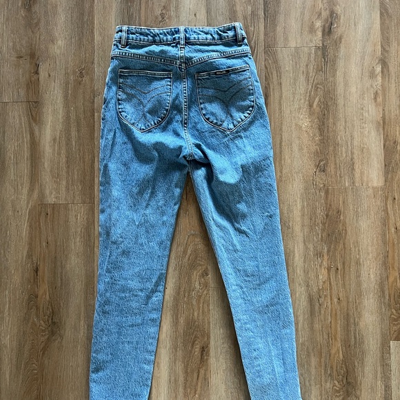 ROLLA'S High Rise Light Blue Jeans - Picture 4 of 5